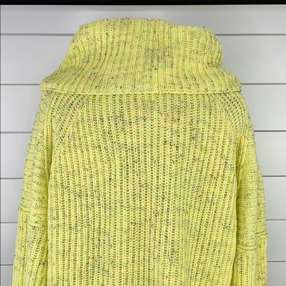 Free People Leo Tunic Sweater Zested Lime SAMPLE - Picture 16 of 16